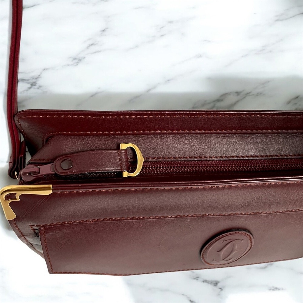 CARTIER Portfolio Large Clutch Crossbody bag ❤️ - Picture 9 of 15